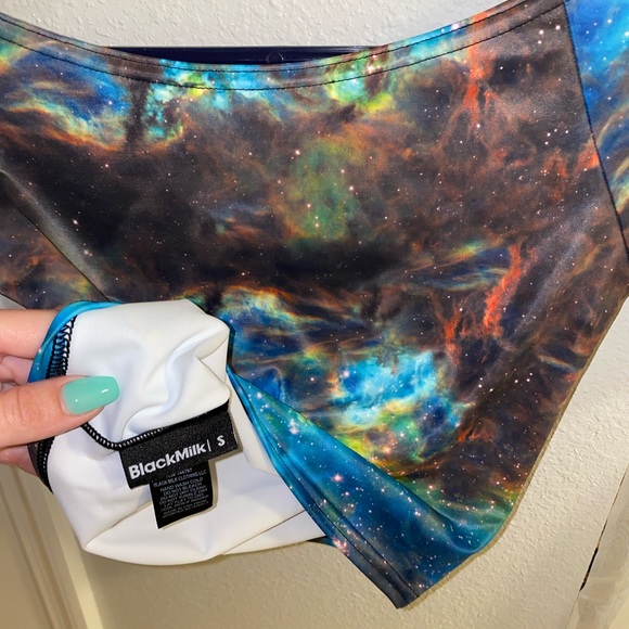 NWOT BLACKMILK CROP TOP GALAXY SIZE SMALL - Picture 4 of 8